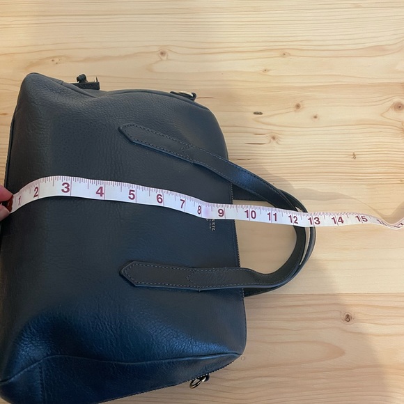 Fossil Dark Blue Leather Shoulder Bag - Picture 12 of 13